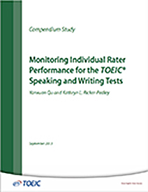 leia mais sobre o acompanhamento do desempenho individual dos avaliadores nos testes de expressão oral e escrita do TOEIC