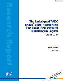 Leia os Testes de Ponte TOEIC Redesenhados: Relações com as Perceções de Proficiência em Inglês pelos Candidatos