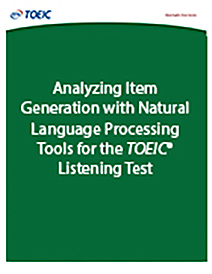 leia mais sobre Análise da Geração de Itens com Ferramentas de Processamento de Linguagem Natural para o Teste de Escuta TOEIC